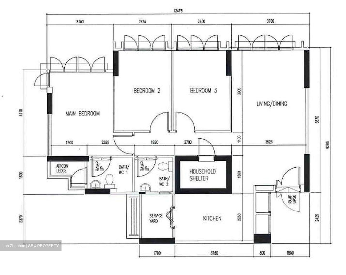 Blk 471B Hougang Parkview (Hougang), HDB 4 Rooms #588602681